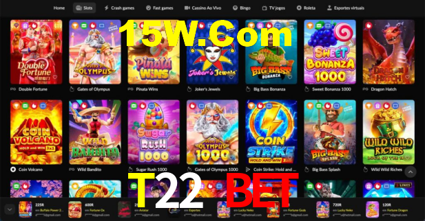 T22 Bet: A Experiência de Casino com Jogos de Mesa ao Vivo